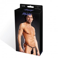 Blueline Performance Microfiber Pouch G-String Sports Brief Black